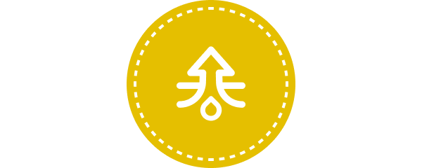 &Iacute;cono de tecnolog&iacute;a de transpirabilidad para mayor comodidad