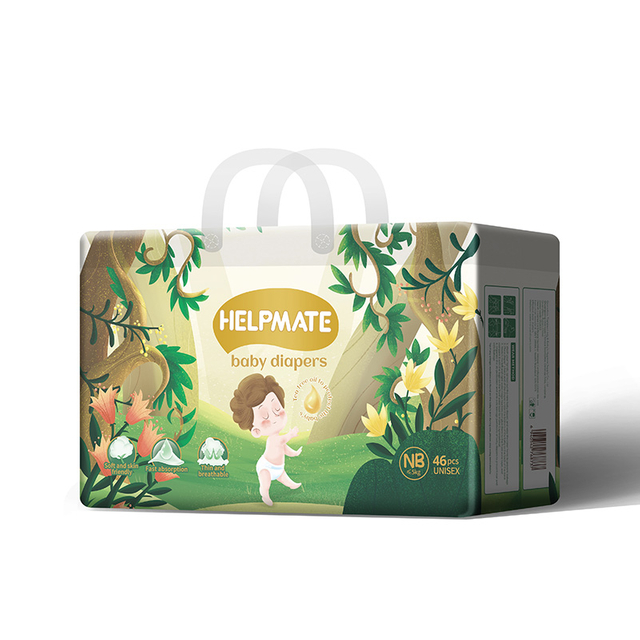 Pa&ntilde;ales s&uacute;per absorbentes para beb&eacute;s del tama&ntilde;o de NB, herm&eacute;ticos y c&oacute;modos