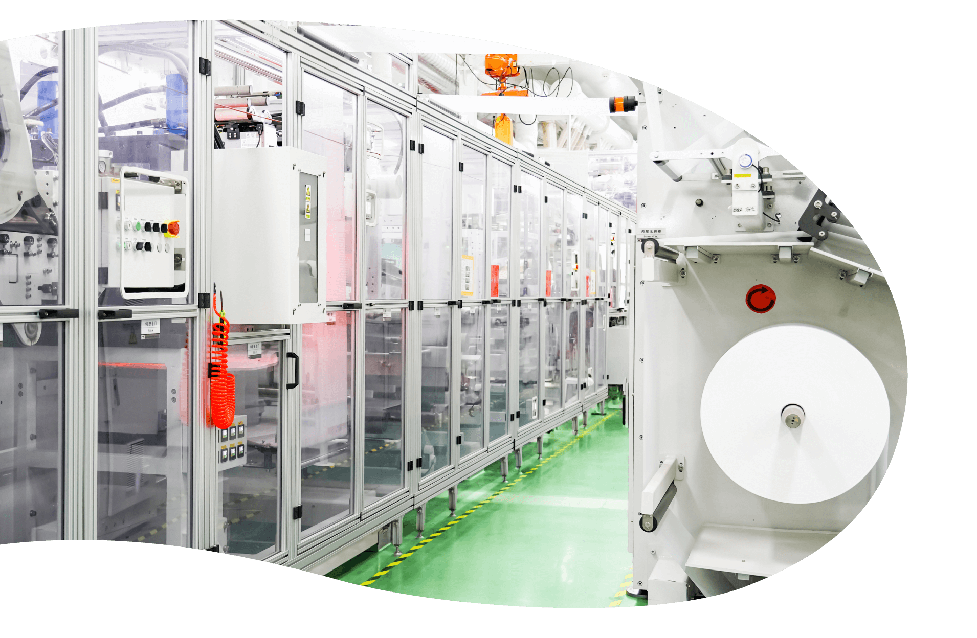 L&iacute;nea de fabricaci&oacute;n de alta velocidad de pa&ntilde;ales para beb&eacute;s Helpmate