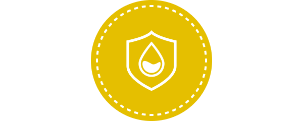 Icono de dise&ntilde;o antifugas para protecci&oacute;n