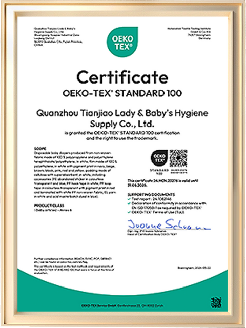 OEKO-TEX EST&Aacute;NDAR 100